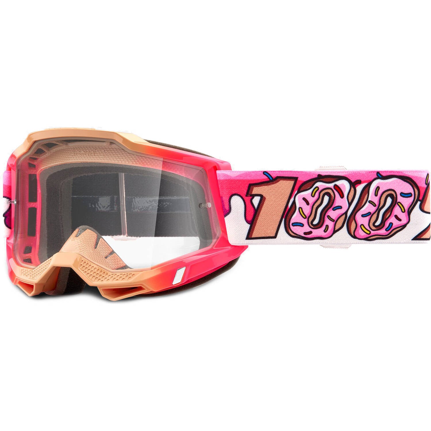 100% Accuri 2 Goggles - Donut/Clear Lens