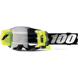 100% Armega Forecast Goggles - Black/Clear Lens