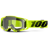 100% Armega Forecast Goggles - Nuclear Citrus/Clear Lens