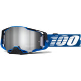 100% Armega Goggles - Rockchuck/Flash Silver Lens