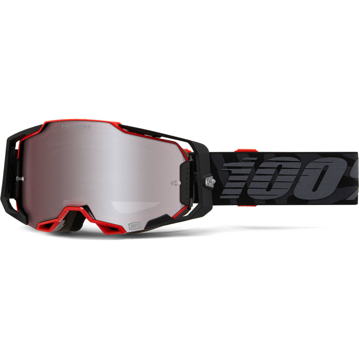 100% Armega HiPER Goggles - Renen/Silver Mirror Lens