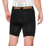100% Crux Liner Shorts - Black