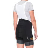 100% Exceeda Women's Bib Shorts - Black/Charcoal