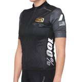 100% Exceeda Womens Jersey - Black/Charcoal