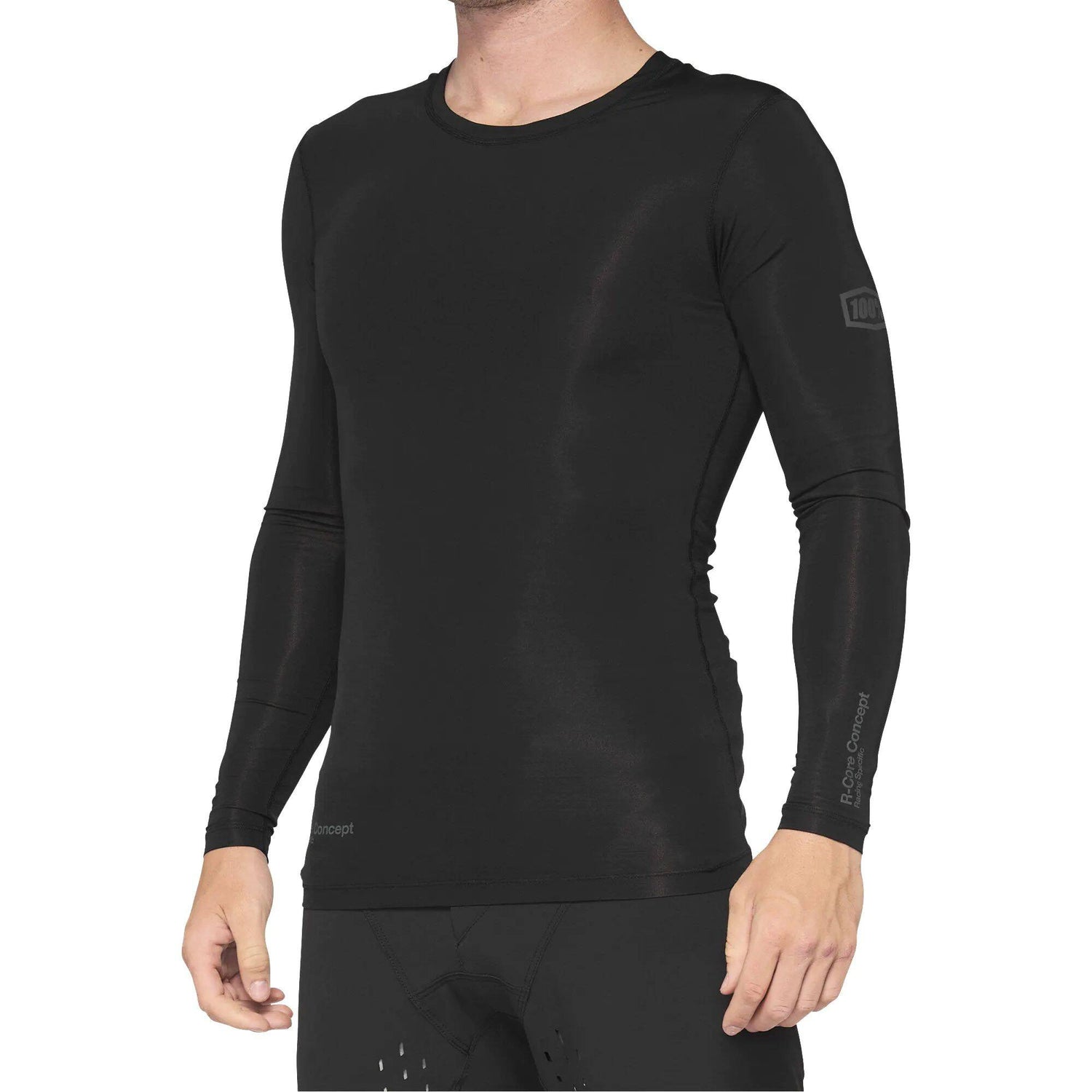 100% R-Core Concept Long Sleeve Jersey - Black