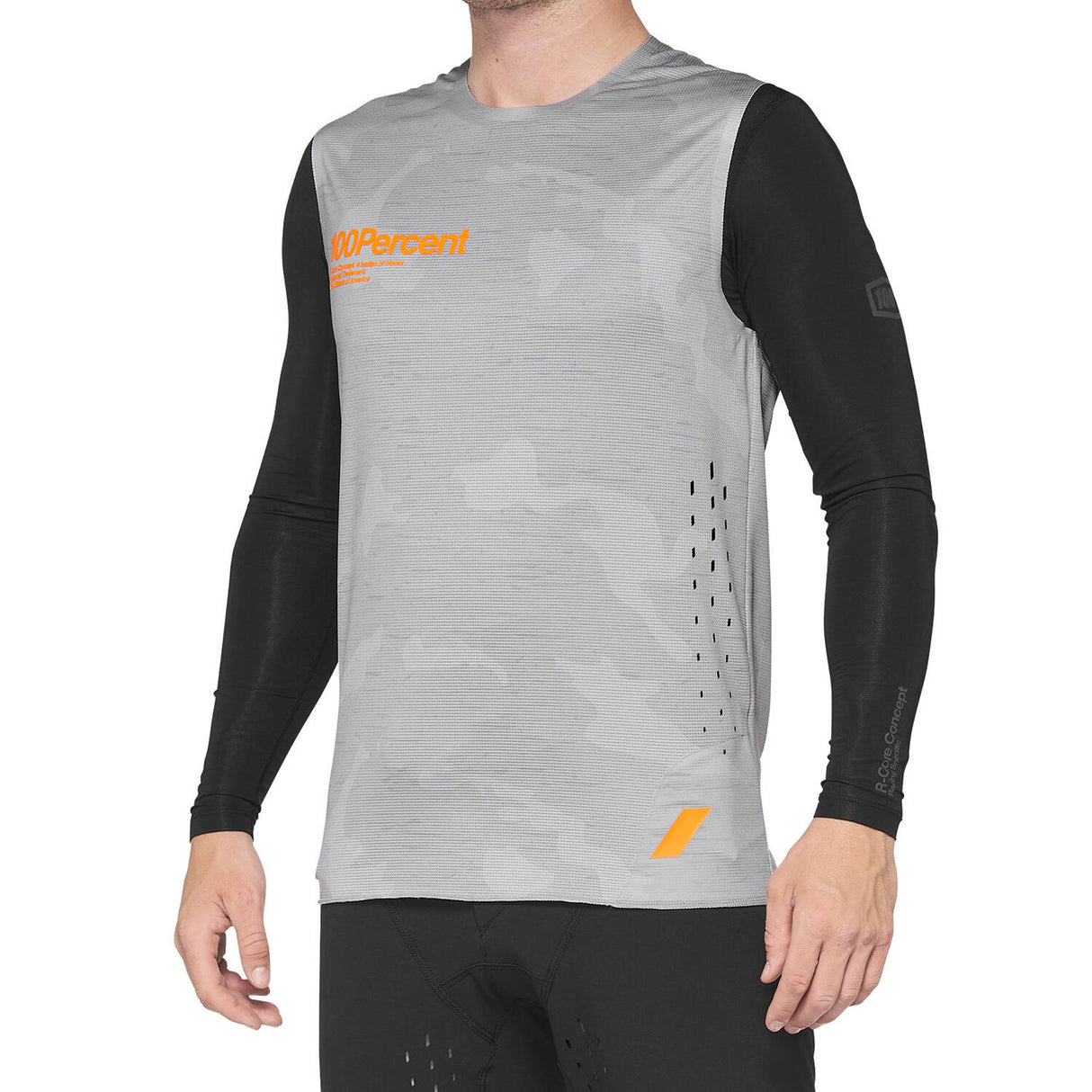 100% R-Core Concept Jersey - Grey Camo