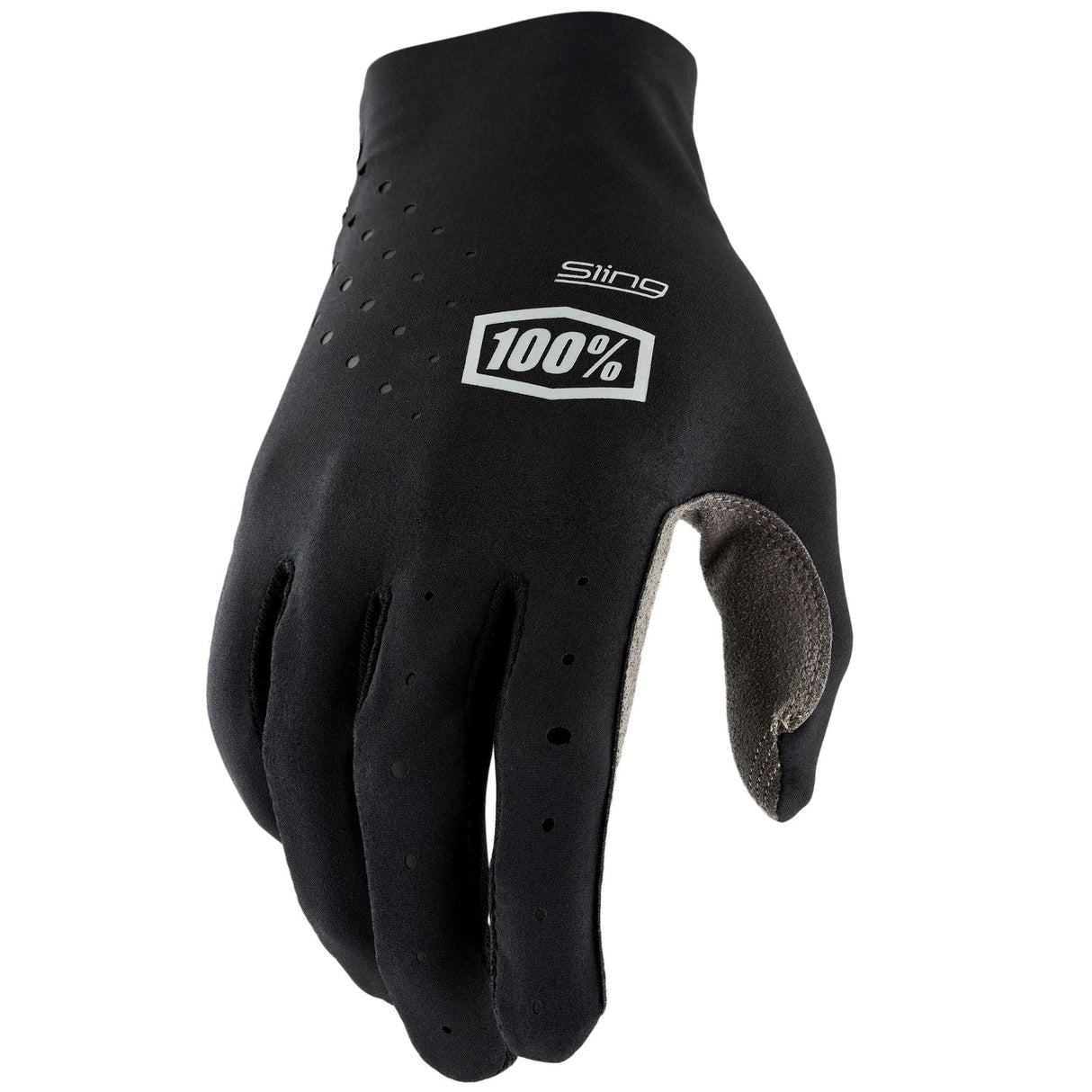 100% Sling MX Protective Gloves - Black/Black
