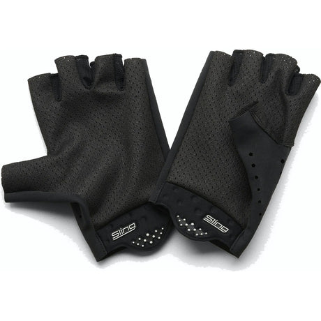 100% Sling Short Finger Protective Gloves - Black