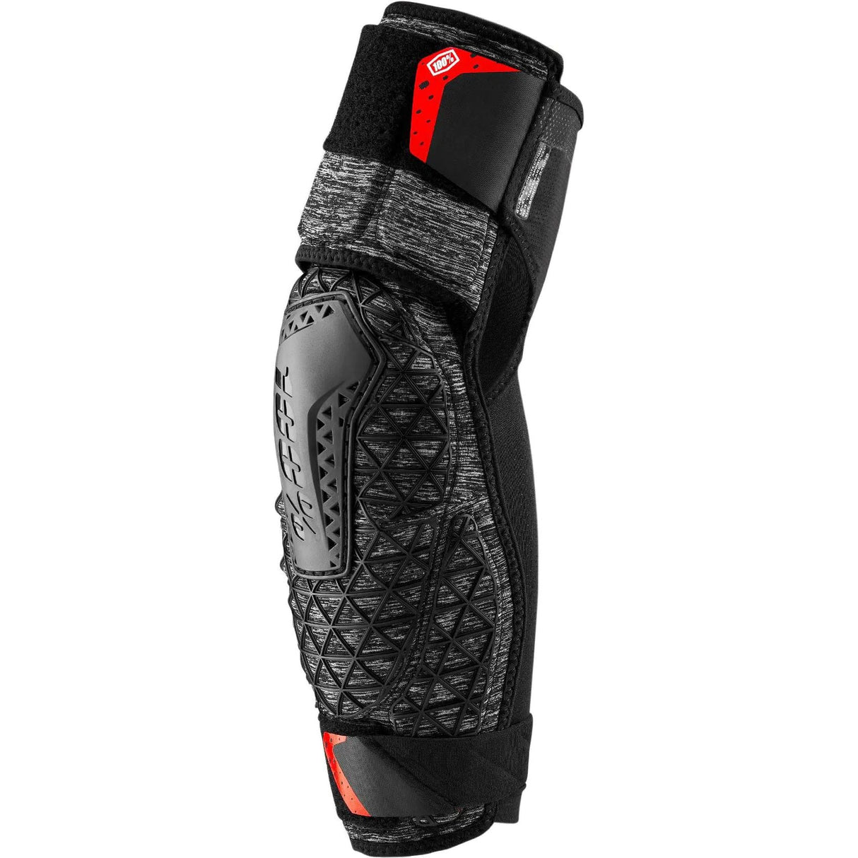 100% Surpass Elbow Pads - Grey Heather/Black