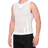 100% Zephyr Cooling Tank Base Layer - White