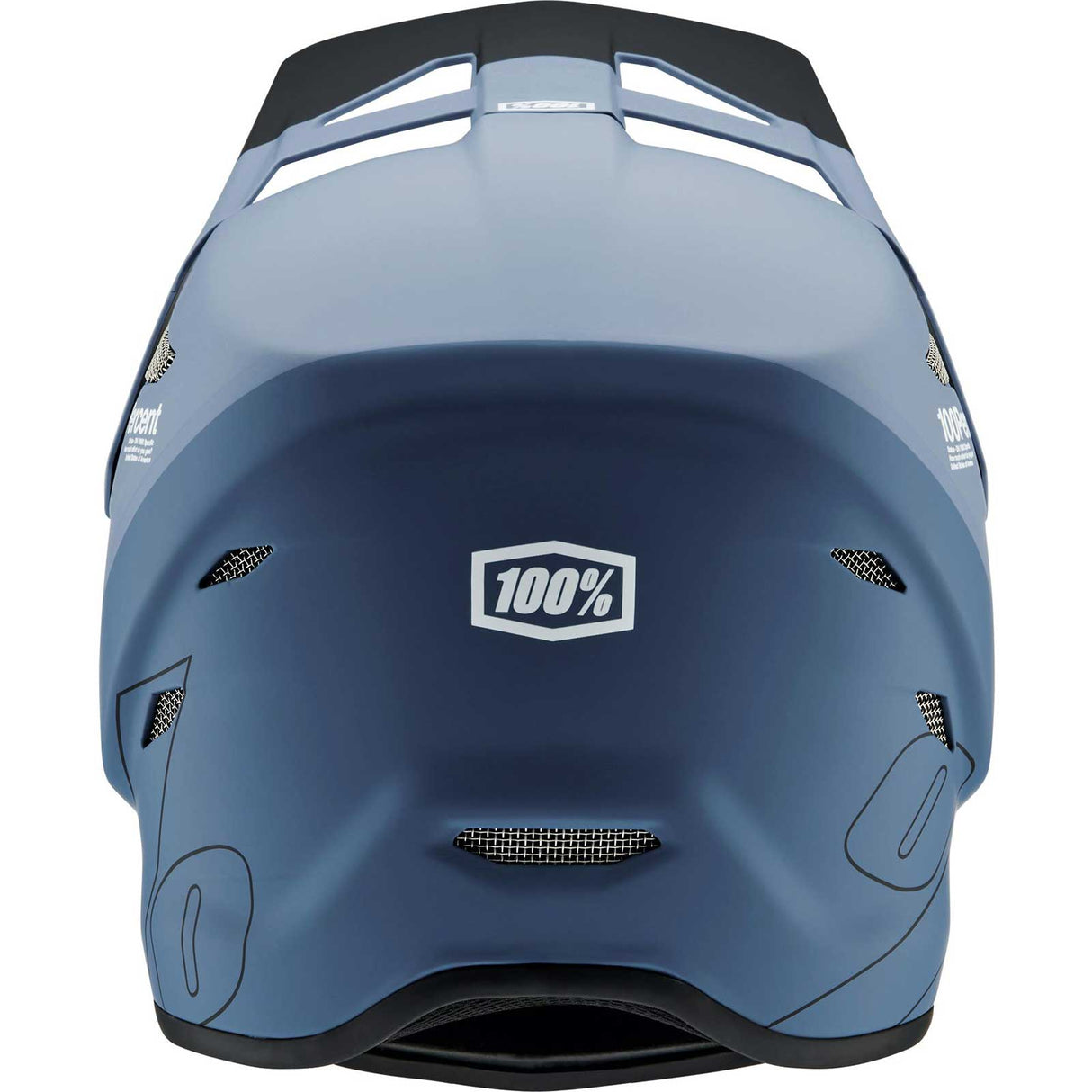 100% Status 22 Full Face Helmet - Drop/Blue Steel
