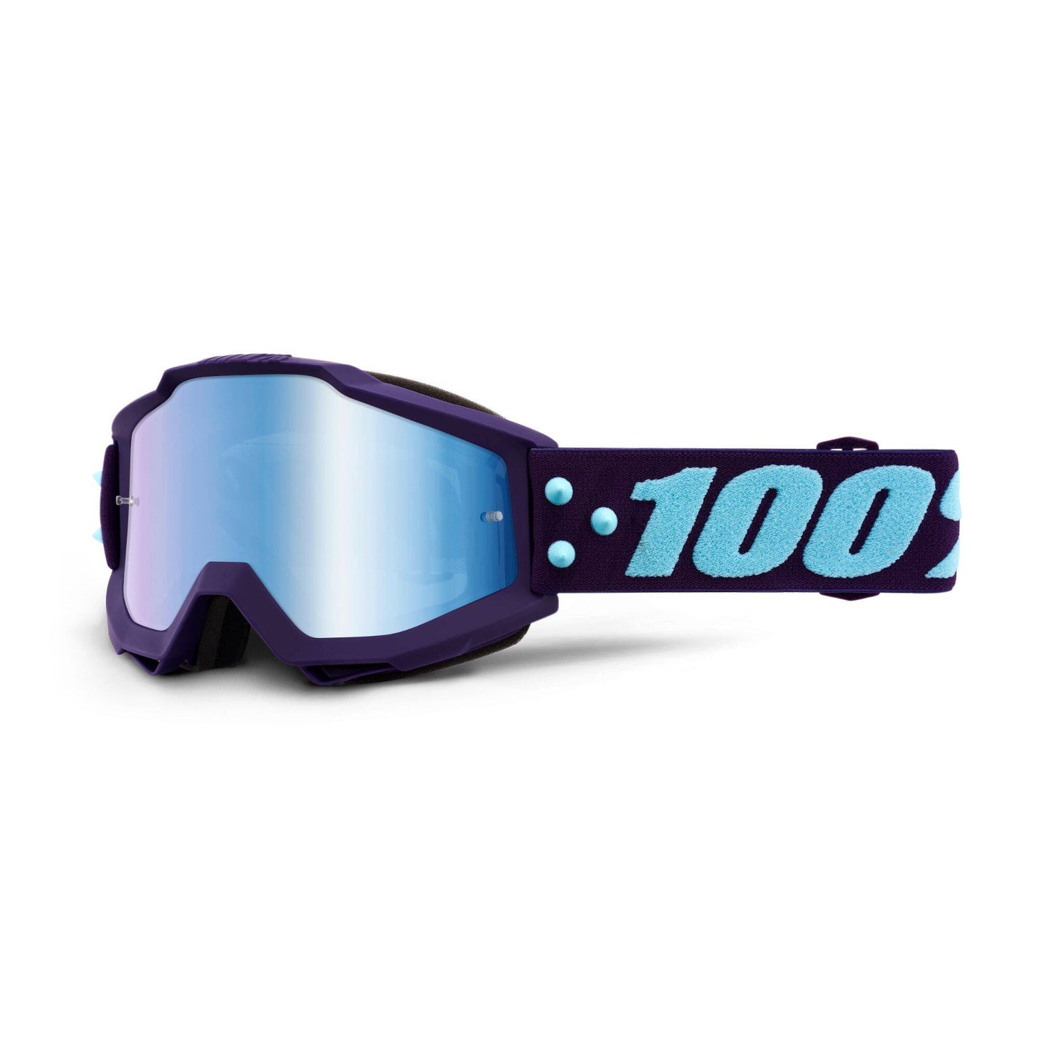 100% Accuri Goggles - Maneuvre/Mirror Blue Lens