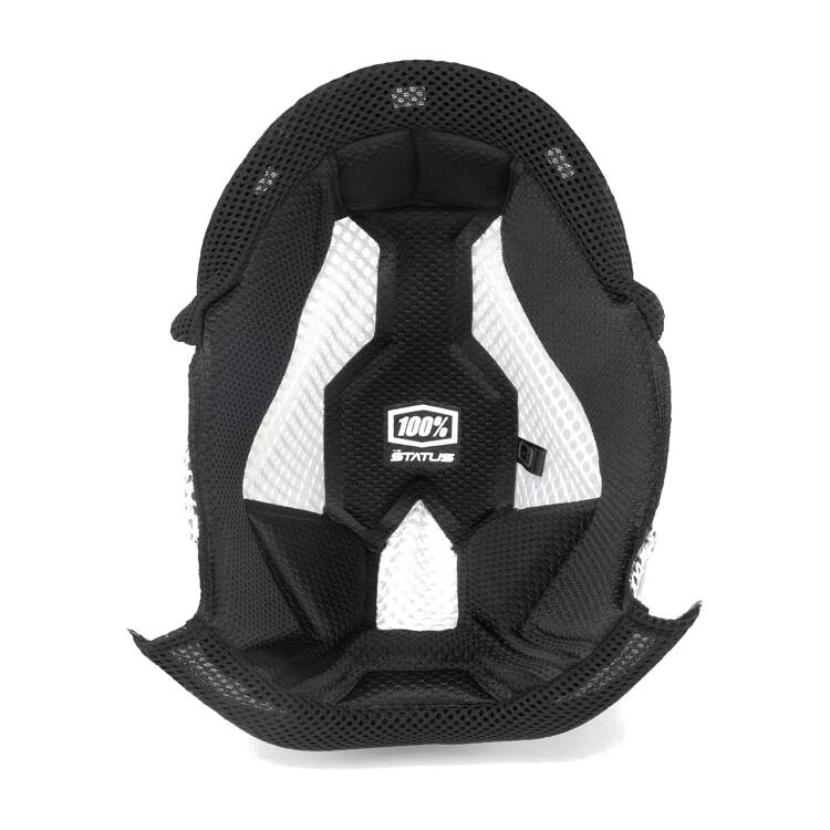 100% Status Comfort Liner Pad Set - Black Lrg