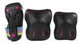 SFR Essentials Triple Padset - Disco - Medium (Age 7-9)
