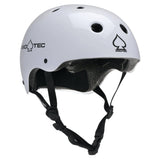 Protec Classic Gloss White Skate Helmet - Extra Large