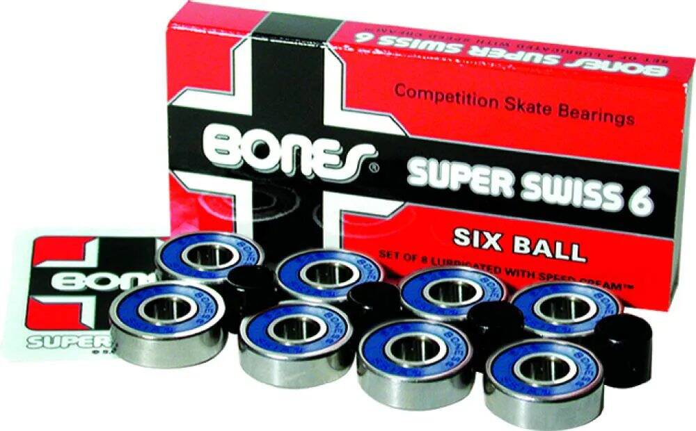 Bones Super Swiss 6 Skate Bearings