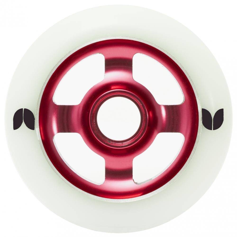 Blazer 4 Spoke Stormer Wheel - 100mm - Red