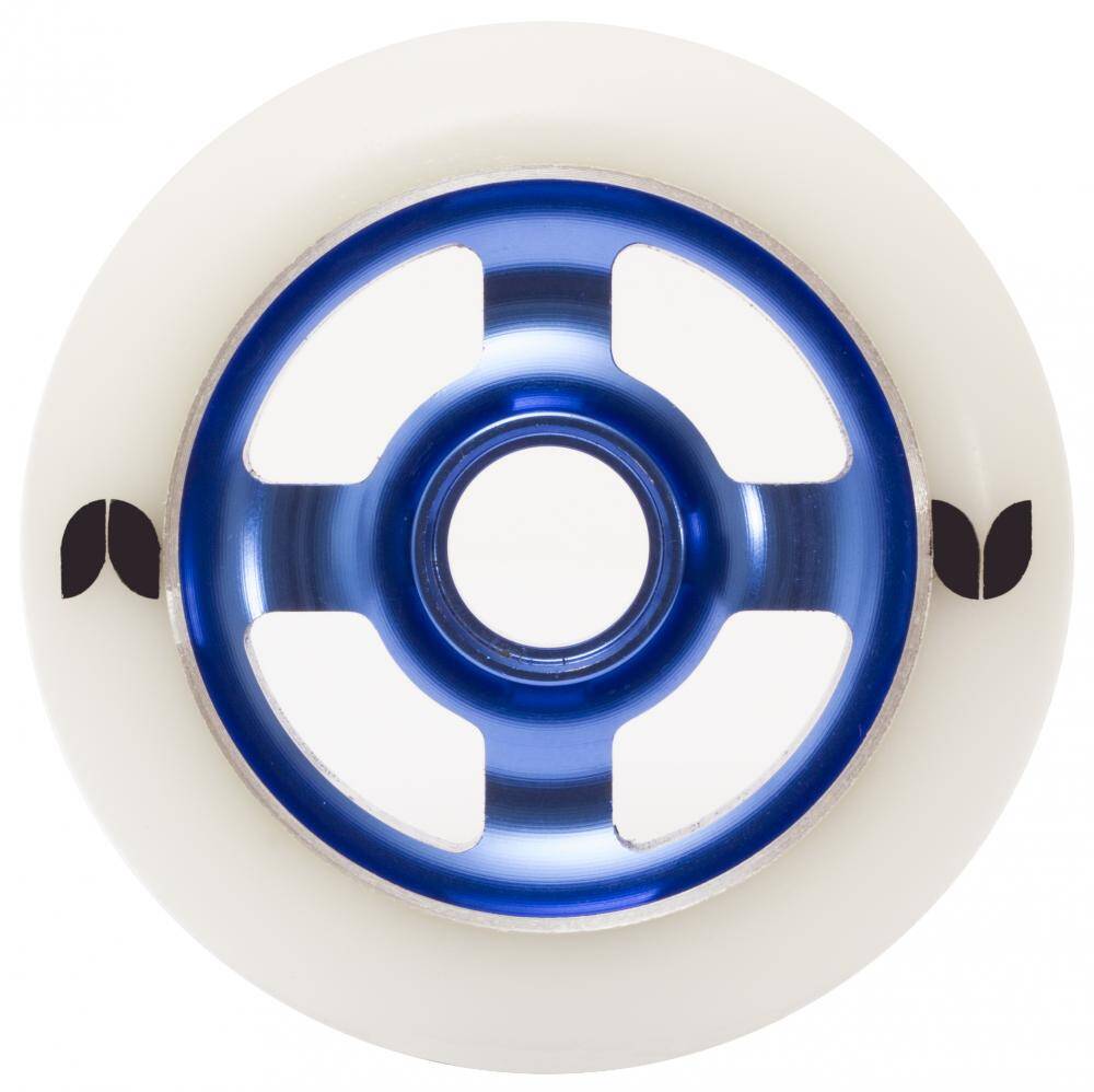 Blazer 4 Spoke Stormer Wheel - 100mm - Blue