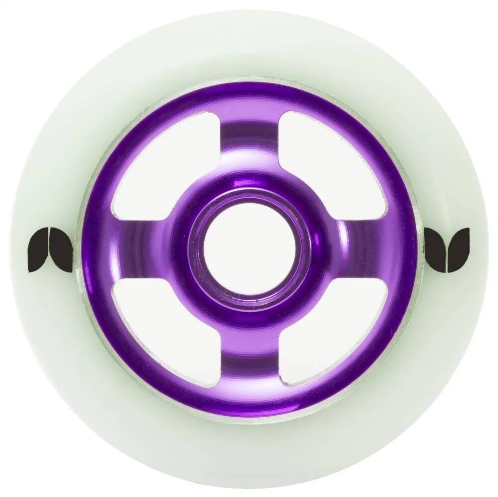 Blazer 4 Spoke Stormer Wheel - 100mm - Purple