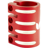 Blazer Pro Quad Bolt Collar Clamp with Shim - Red