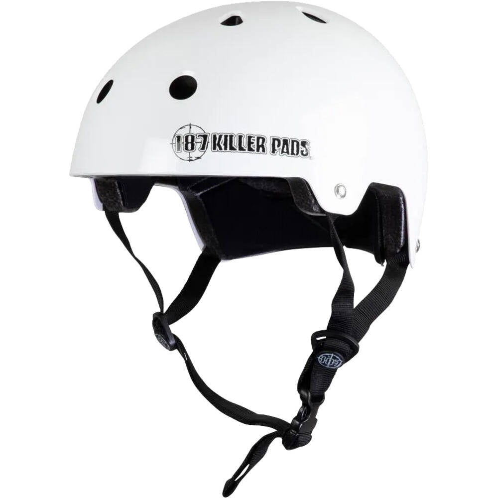 187 Killer Certified Helmet - Gloss White