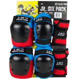 187 Killer Jr. Six Pack Pad Set - Red/White/Blue