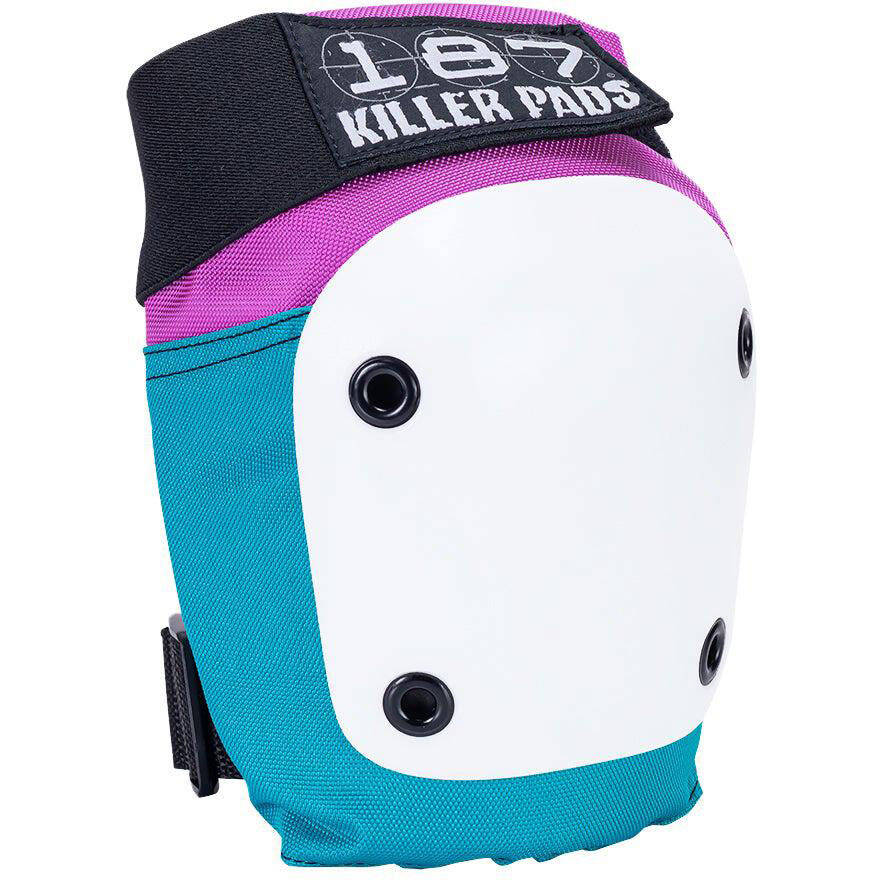 187 Killer Adult Six Pack Pad Set - Pink/Teal