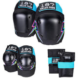 187 Killer Adult Six Pack Pad Set - Electric Bolt