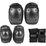187 Killer Junior Street Pack Knee/Elbow/Wrist Pad Set - Black