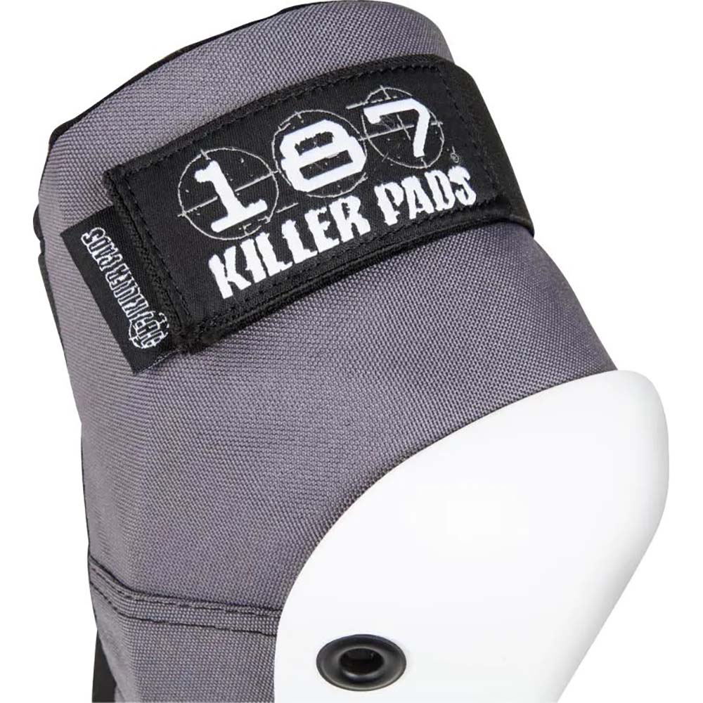 187 Killer Pro Elbow Pads - Grey/White