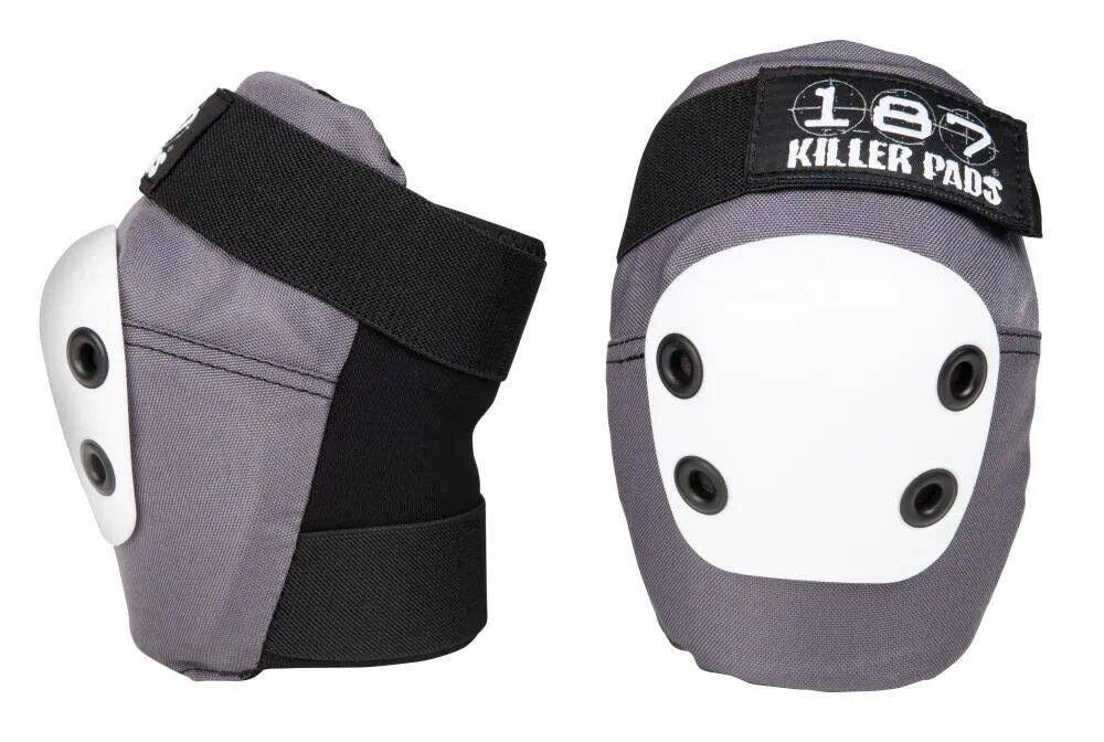187 Killer Slim Elbow Pads - Grey/White