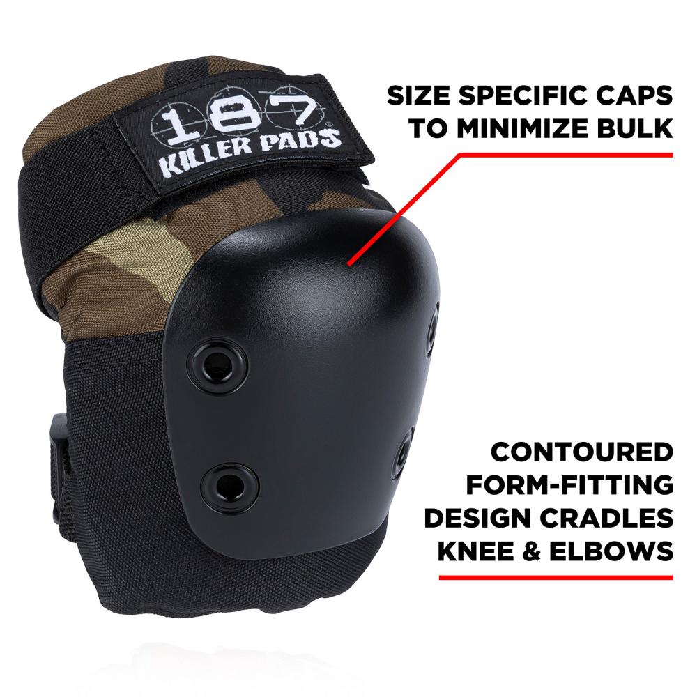 187 Killer Adult Six Pack Pad Set - Camo