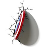3D Light FX 3D Deco Light - Captain America Shield