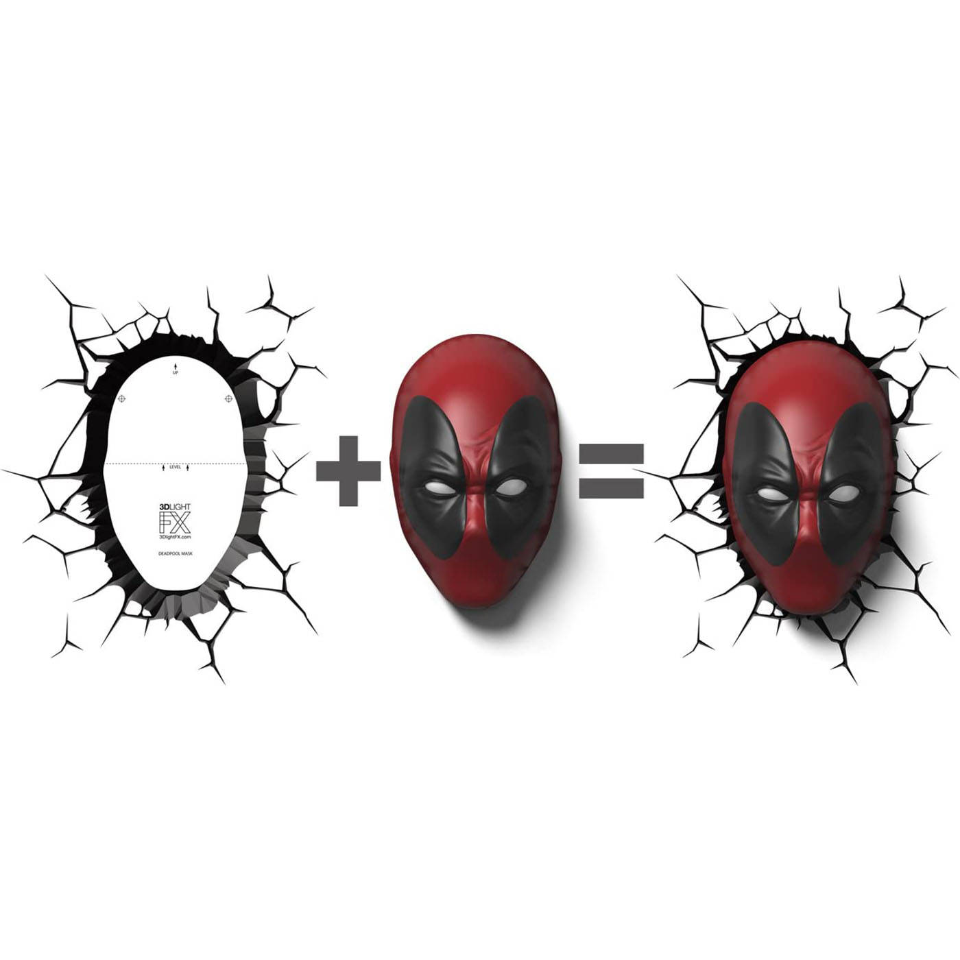 3D Light FX 3D Deco Light - Deadpool