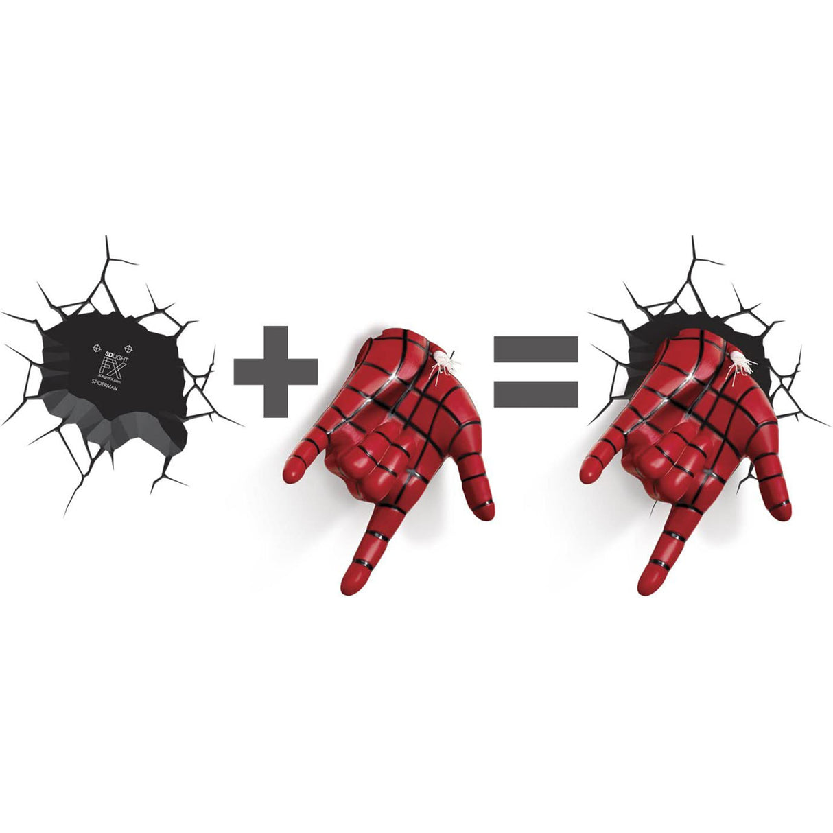 3D Light FX3D Deco Light - Spider-Man Hand