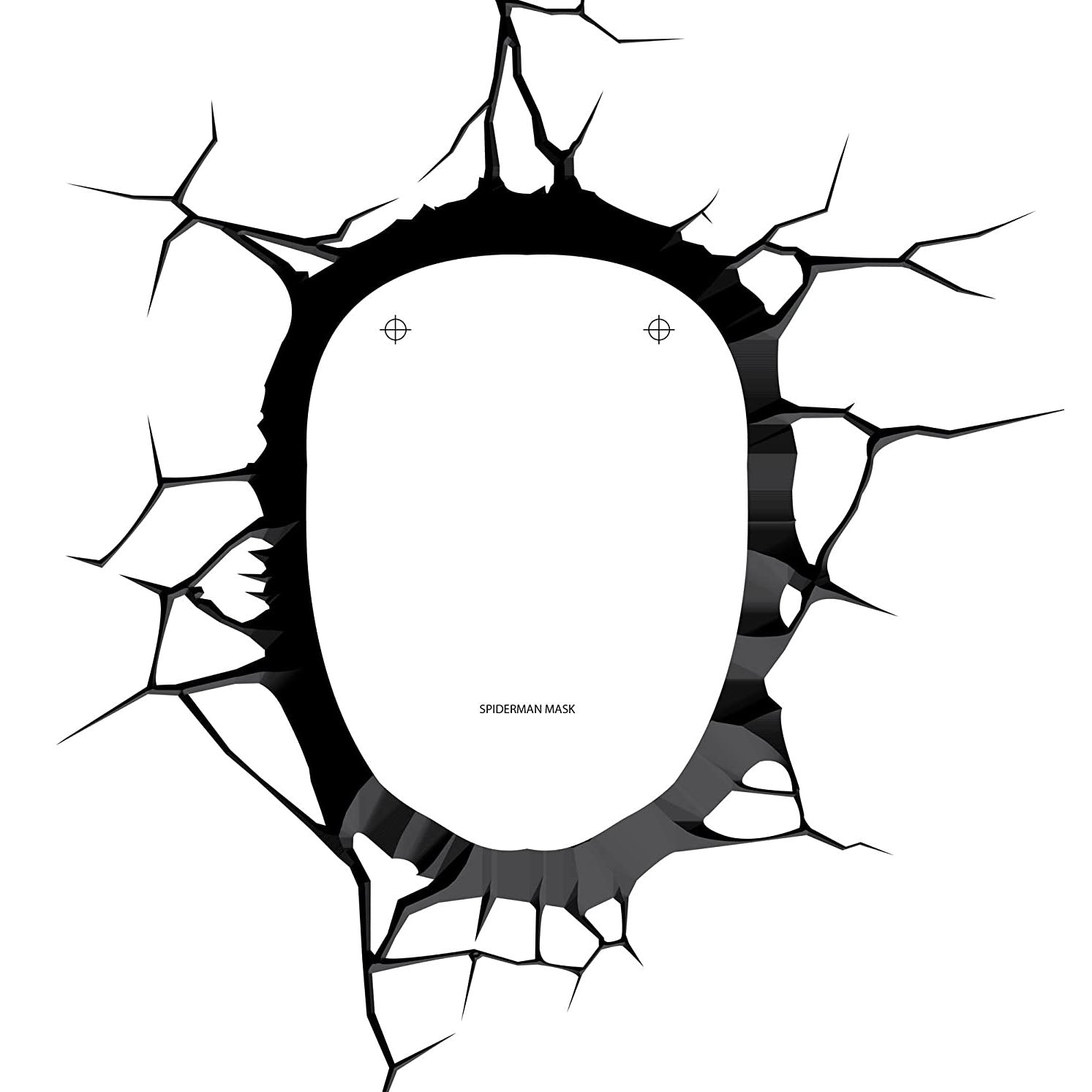 3D Light FX 3D Deco Light - Spider-man Face