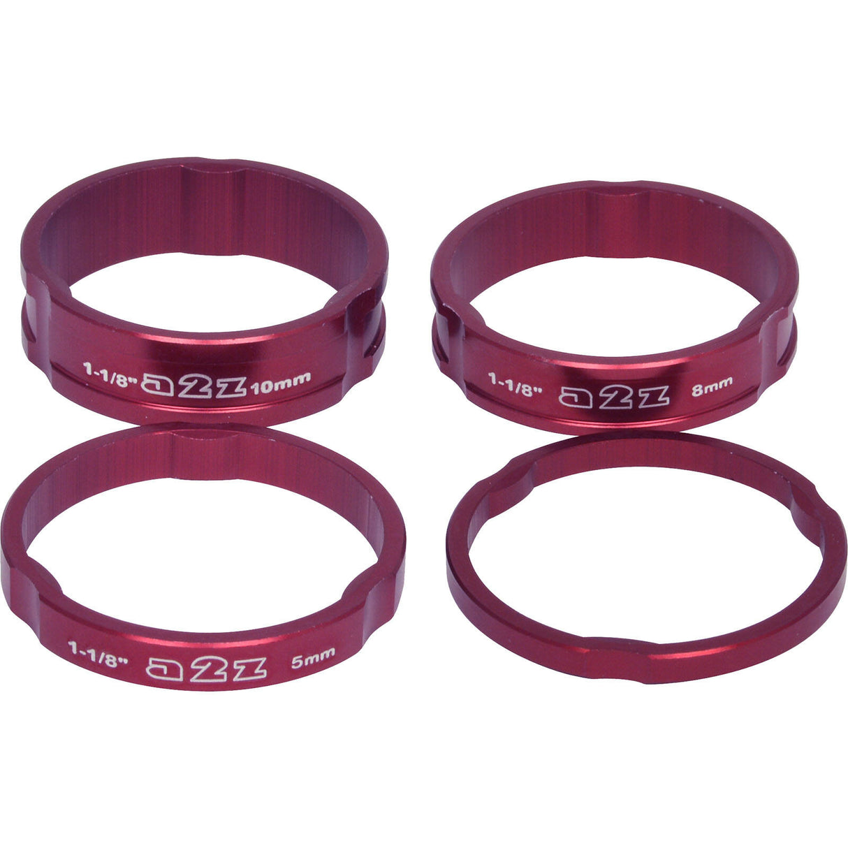 A 2 Z Headset Spacer Pack - Red