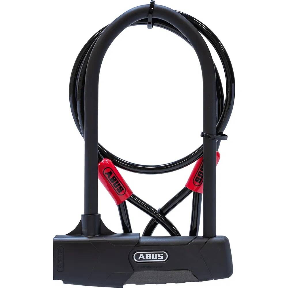 ABUS Granit Plus 470 U-Lock w/ USH Bracket + Cable