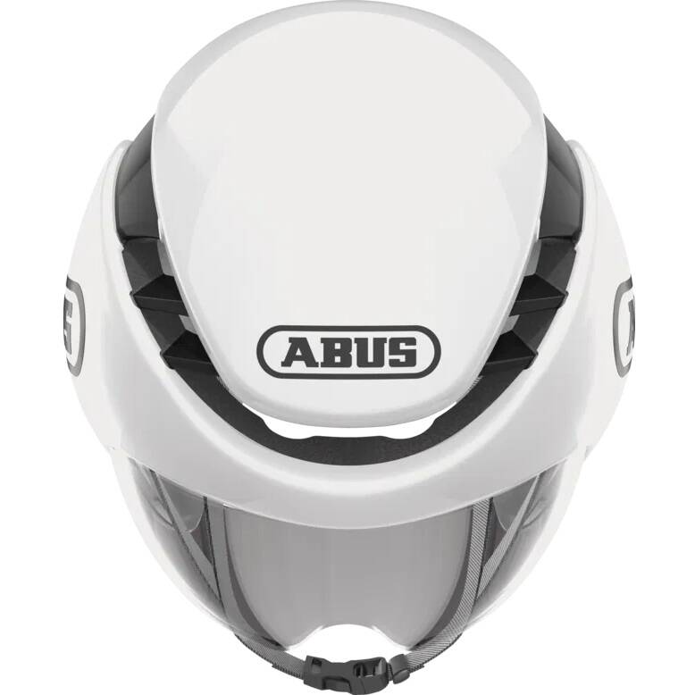 ABUS Gamechanger TT Helmet - Shiny White