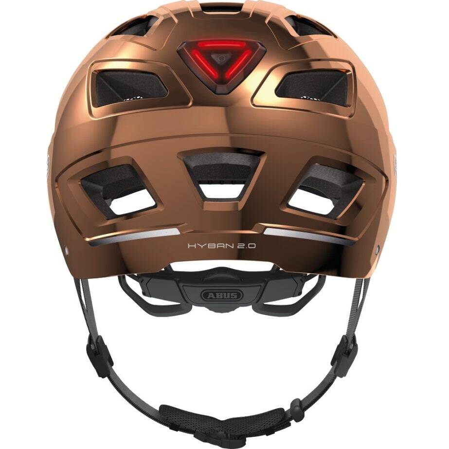 ABUS Hyban 2.0 Helmet - Chrome Rose