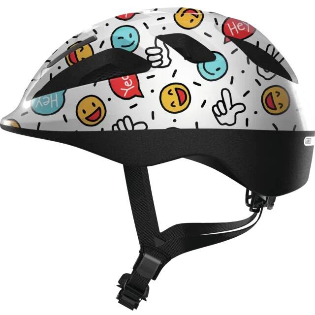 ABUS Smooty 2.0 Helmet - White Smiley