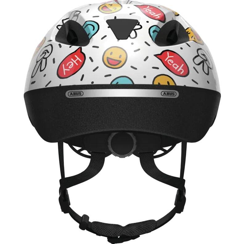 ABUS Smooty 2.0 Helmet - White Smiley