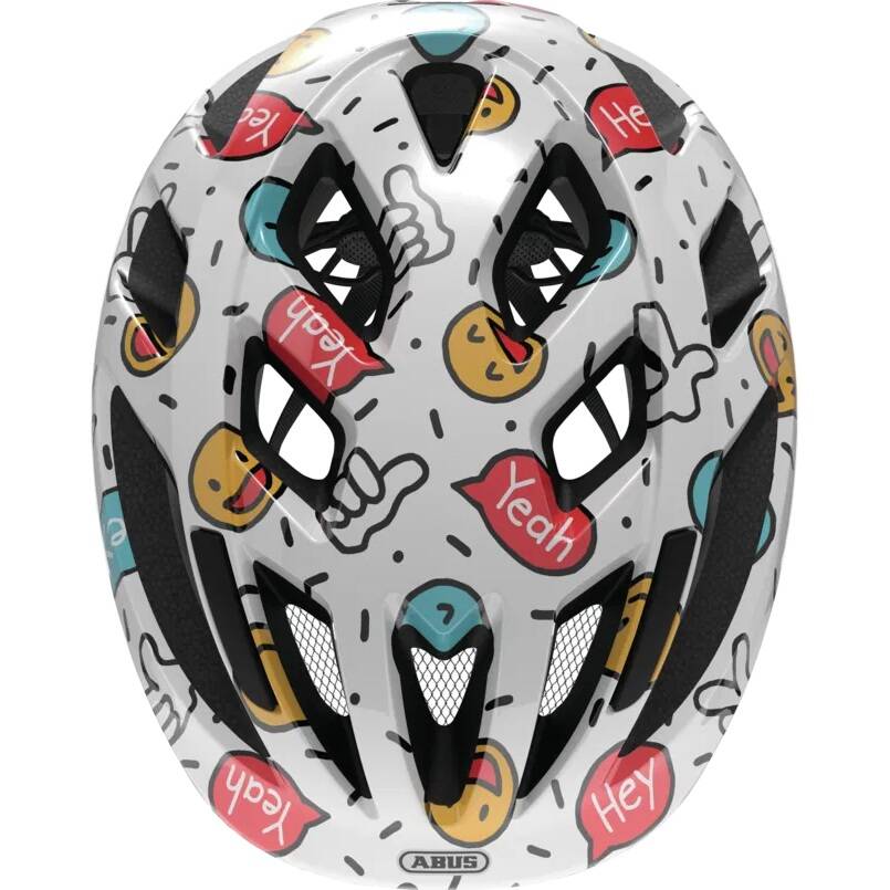 ABUS Smooty 2.0 Helmet - White Smiley