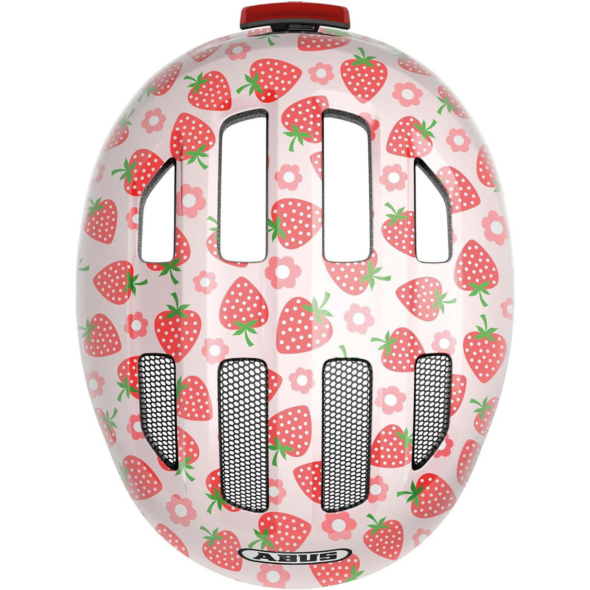 ABUS Smiley 3.0 LED Helmet - Rose Strawberry