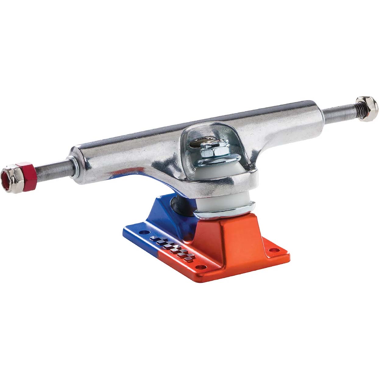 Ace Trucks AF1 Skateboard Trucks - Anodized Orange/Blue 33 (8")