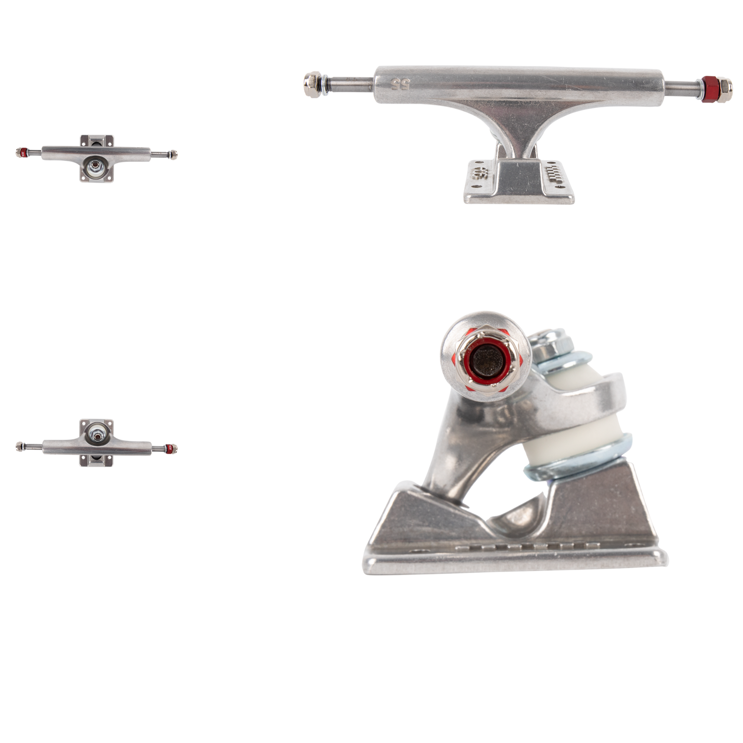 Ace Trucks AF1 Skateboard Trucks - Polished - 55 (8.5")