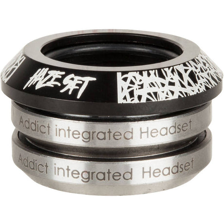 Addict Haze Integrated Scooter Headset - Black