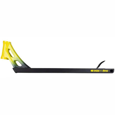 Addict x Eagle Scooter Deck - Black/Yellow 23.2" x 5.7"