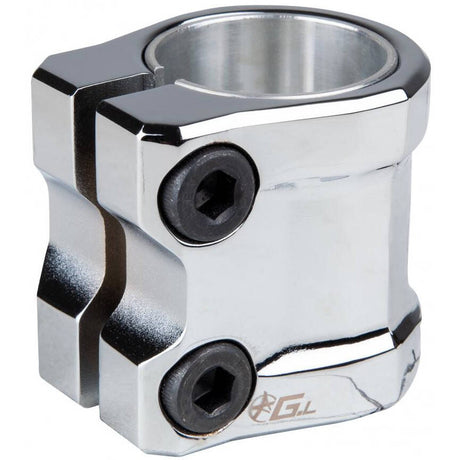 Addict Guardian L Double Collar Scooter Clamp - Polished