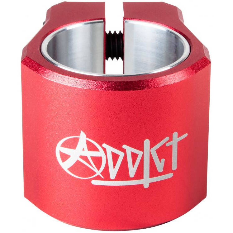 Addict Guardian ST Double Collar Scooter Clamp - Red